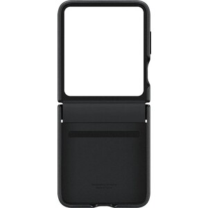 Чехол Samsung для Galaxy Z Flip5 Flap Eco-Leather Case B5 черный (EF-VF731PBEGRU) чехол samsung для samsung galaxy s23 rugged gadget case титан ef rs911cbegru