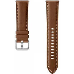 Ремешок Samsung Stitch Leather Band для Galaxy Watch 3 45мм коричневый (ET-SLR84LAEGRU) Stitch Leather Band для Galaxy Watch 3 45мм коричневый (ET-SLR84LAEGRU) - фото 1