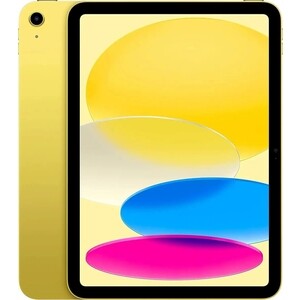 Планшет Apple iPad 2022 A2696 256гб желтый планшет apple ipad 10 9 2022 64gb wi fi silver ipados 16 a14 bionic 10 9 4096mb 64gb [mpq03hn a]
