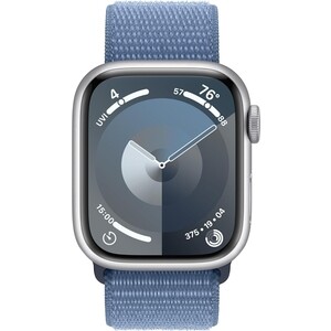 Смарт-часы Apple Watch Series 9 A2978 41мм OLED корп.серебристый Sport Loop рем.синий разм.брасл.:130-200мм (MR923LL/A) MR923LL/A Watch Series 9 A2978 41мм OLED корп.серебристый Sport Loop рем.синий разм.брасл.:130-200мм (MR923LL/ - фото 2