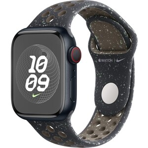 Смарт-часы Apple Watch Series 9 A2978 41мм OLED корп.темная ночь Nike Sport Band разм.брасл.: M/L (MR9L3LL/A/MUUP3AM/A) lokmat appllp 4 pro 1 6 дюймовый сенсорный экран 400x400 4g full netcom smart watch