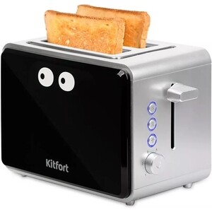 Тостер KITFORT КТ-2065 тостер kitfort кт 2065 черный серебристый