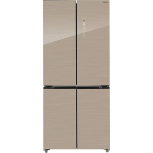 Холодильник Hiberg RFQ-600DX NFGY inverter холодильник side by side hiberg rfs 650dx nfgb inverter