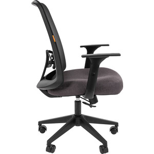 Офисное кресло Chairman 535 Россия LT ткань черный/серый (00-07131869)