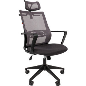 Офисное кресло Chairman 545 Россия ткань серый (00-07126772) кресло chairman game 14 ткань черн желт 00 07022221