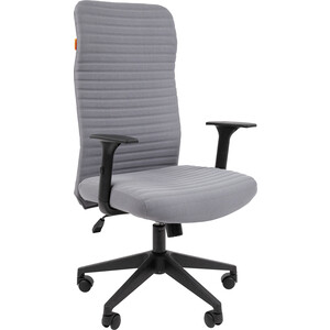 Офисное кресло Chairman 611 ткань OS-08 серая (00-07150070) кресло chairman game 35 россия ткань серый 00 07089918