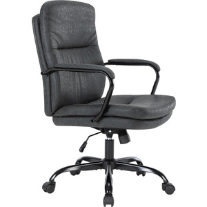 Офисное кресло Chairman CH301 экокожа, черный (00-07145932) офисное кресло chairman ch403 экокожа черный 00 07145953