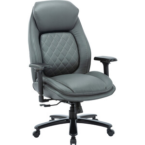 Офисное кресло Chairman CH403 экокожа, серый (00-07145954) офисное кресло chairman 525 россия ткань 26 25 серый 00 07103575