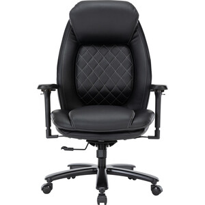 Офисное кресло Chairman CH403 экокожа, черный (00-07145953) офисное кресло chairman 535 россия black ткань черный черный 00 07142313
