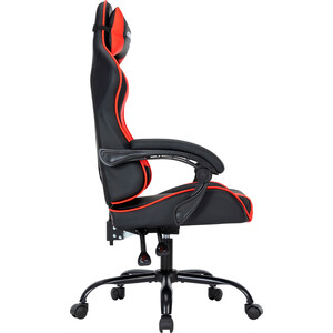 Офисное кресло Chairman CH41 экокожа, черно-красный (00-07145959)