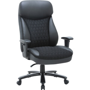 фото Офисное кресло chairman ch414 экокожа/ткань, черный (00-07145955)