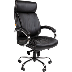 Офисное кресло Chairman CH423 экокожа, черный (00-07145968) офисное кресло chairman 698 tw 01 черный