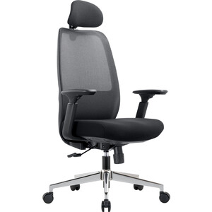Офисное кресло Chairman CH581 черный (00-07131362) кресло руководителя chairman 668 экопремиум серый пластик