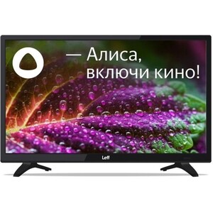 Телевизор LEFF 24F560T телевизор maunfeld mlt55usx02 55 4k 60гц smarttv яндекс wifi