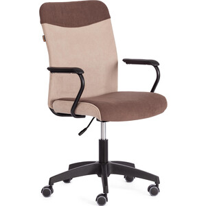 Кресло TetChair FLY флок , коричневый/бежевый, 6/7 (21290) кресло tetchair swan флок розовый 137