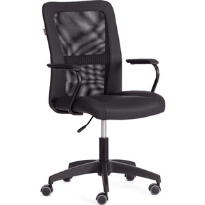 Кресло TetChair STAFF кож/зам/ткань, черный, 36-6/W-11 (21346) кресло tetchair