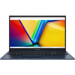 Ноутбук Asus X1504ZA-BQ824 15.6'' Intel Core i3 1215U(1.2Ghz)/8Gb/256GB/Int:Intel UHD Graphics/noOS/Quiet Blue (90NB1021-M015W0) ноутбук colorful p15 23 blue a10003400430