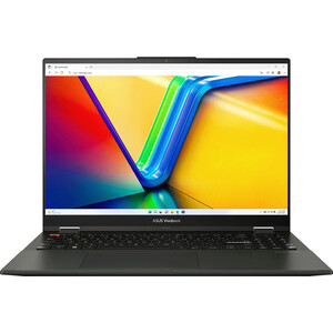 Ноутбук Asus TN3604YA-MC099W flip 16'' Touch AMD Ryzen 5 7530U(2Ghz)/8Gb/512GB/Radeon Vega 7/Win11Home /Midnight Black (90NB1041-M00450)