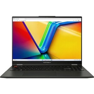 Ноутбук Asus TN3604YA-MC093W flip 16'' Touch AMD Ryzen 5 7530U(2Ghz)/8Gb/256GB/Radeon Vega 7/Win11Home/Midnight Black (90NB1041-M003Y0)