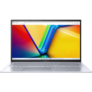 Ноутбук Asus M3704YA-AU071 17.3'' AMD Ryzen 5 7530U(2Ghz)/16Gb/512GB/Int:AMD Radeon/DOS/Transparent Silver (90NB1191-M002Y0)