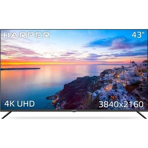 Телевизор HARPER 43U770TS телевизор harper 65u770ts 65 4k smarttv android wifi