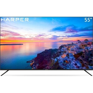 Телевизор HARPER 55U661TS телевизор harper 32r750ts 32 60гц smarttv android wifi