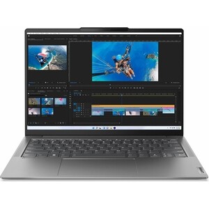Ноутбук Lenovo Yoga Slim 6 14APU8 14'' AMD Ryzen 5 7540U(3.2Ghz)/16Gb/512GB/Int:AMD Radeon 740M/Win11Home /storm grey (82X3002TRK)