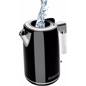 Чайник электрический Polaris PWK 1746CA Water Way Pro черный чайник электрический polaris pwk 1746ca water way pro серый
