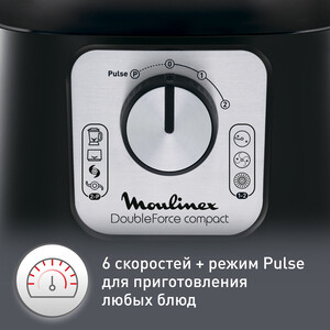 Кухонная машина Moulinex Double Force FP546811