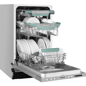 Встраиваемая посудомоечная машина Weissgauff BDW 4139 D Timer Floor - фото 4