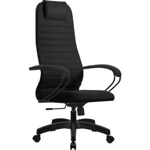 Кресло Метта SU-B-10 / подл.130 / осн.001 Черный кресло руководителя su b 10 подл 130 осн 001 экокожа сетчатая ткань