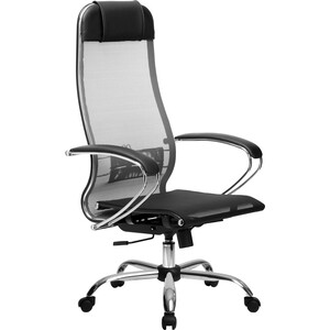 Кресло Метта МЕТТА-4 (MPRU) / подл.131 / осн.003 Серый / Черный