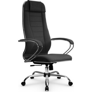 стул 405х515х780 мм серый сиденье квадратное рогожка модуль Кресло Метта МЕТТА B 1m 32PF / подл.127 / осн.003 Рогожка B Темно-серый