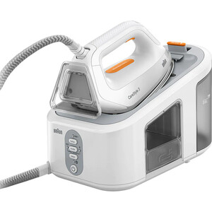 Парогенератор Braun IS3132WH белый/оранжевый кровать детская с мягкой спинкой сердце 3 800 × 1600 мм без бортика белый оранжевый