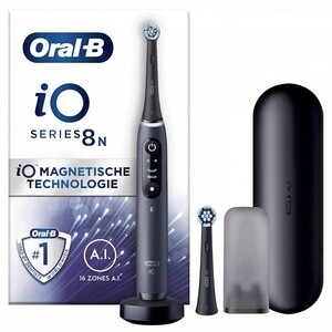Электрическая зубная щетка Oral-B iO Series 8N Set + extra brushead черный