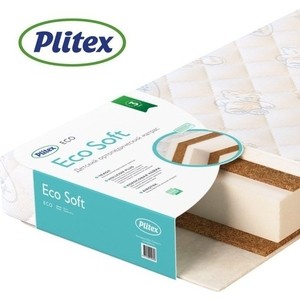 

Матрас детский Plitex EcoSoft (1190х600х120) ЭКС-01, EcoSoft (1190х600х120) ЭКС-01