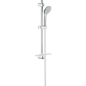 Душевой гарнитур Grohe Euphoria Champagne с полочкой, хром (27232001) душевая стойка grohe euphoria smartcontrol system 310 cube duo 26508ls0