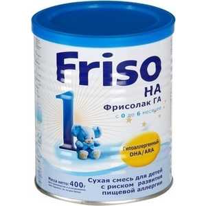 Гипоаллегренная смесь Friso для детей с 6 до 12 мес 2 ГА с Frisolak DHA 400 гр 8716200496063 цена Гипоаллегренная смесь Friso для детей с 6 до 12 мес 2 ГА с Frisolak DHA 400 гр 8716200496063 цены онлайн