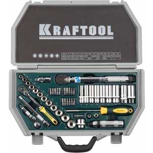 

Набор торцевых головок Kraftool 3/8'' 49шт Industrie Qualitat (27975-H49), 3/8" 49шт Industrie Qualitat (27975-H49)