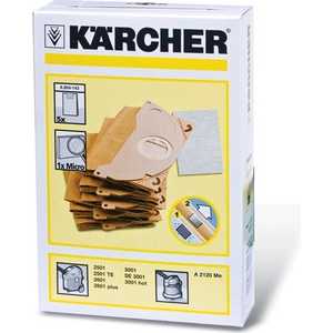 Комплект фильтров Karcher 6.904-143.0 (бумага 5 шт,микрофильтр 1 шт.)