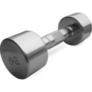 Гантельный ряд Bronze Gym хромированный ACD1-10 на 10 пар от 1 кг до 10 кг