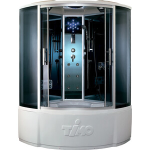 Душевая кабина Timo Standart 150х150х230 стекло прозрачное (T-1155) душевая кабина sensea aurora высокий правый поддон 120x80 см