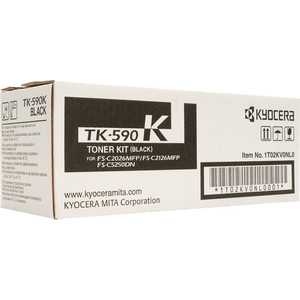 Kартридж Kyocera TK-590K 7000 стр. контейнер для отработанного тонера konica minolta wx 105 a8jjwy1