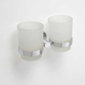 Стакан для ванной Bemeta двойной, 165x105x55 мм (104110022) двойной стакан caprigo romano 7012b crm