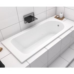 Ванна стальная Kaldewei Saniform Plus 375-1 Easy-Clean 180x80 см, с ножками