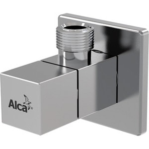 Вентиль AlcaPlast угловой 1/2х3/8 квадратный (ARV002) ручной простой угловой вентиль itap 394 внутренняя наружная резьба 1 2