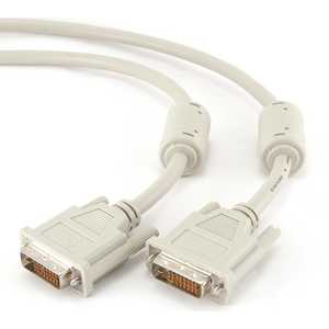 фото Кабель gembird кабель dvi-d dual link 3м (cc-dvi2-10/ ccg-dvi2-10b),