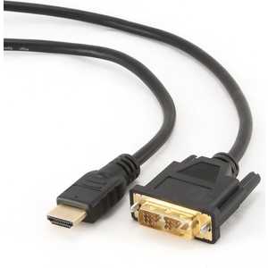 фото Кабель gembird кабель hdmi-dvi 4.5м (cc-hdmi-dvi-15)