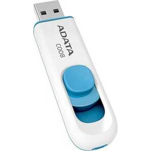 фото Флеш-диск adata 16gb classic c008 белый (ac008-16g-rwe)