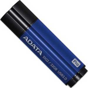 Флеш-диск ADATA 32Gb S102 Pro Синий алюминий (Read 600X) (AS102P-32G-RBL)
